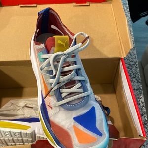 Puma multi color sneakers for sale